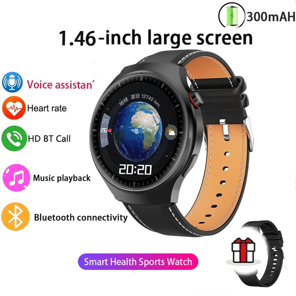 2025 New Smart Watch 6 Pro AMOLED 1.46 inch NFC Heart Rate Monitoring IP68 Bluetooth call Smartwatch Suitable For Android IOS