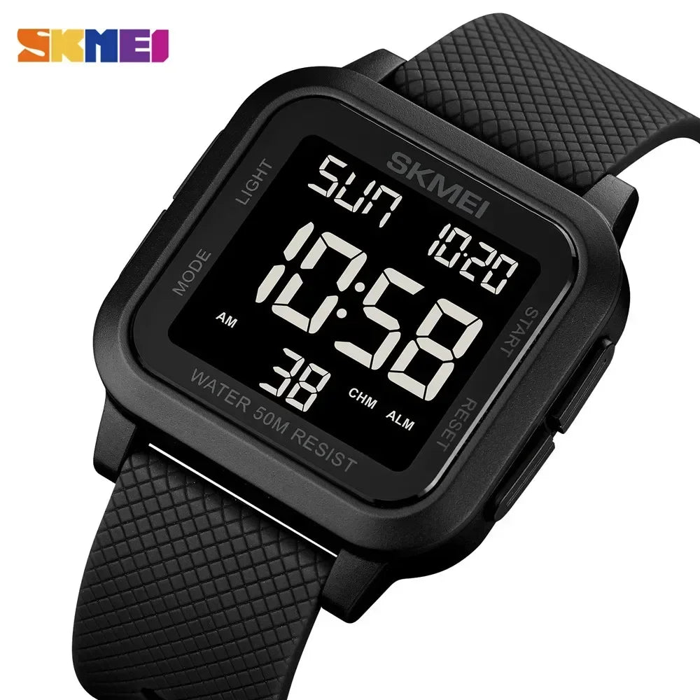 SKMEI1894  LED Display Shock Digital Watch reloj hombre Outdoor Sport Men Alarm Chrono Clock 5Bar Waterproof Military Watches