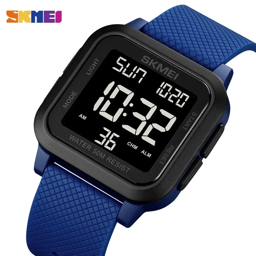 SKMEI1894  LED Display Shock Digital Watch reloj hombre Outdoor Sport Men Alarm Chrono Clock 5Bar Waterproof Military Watches