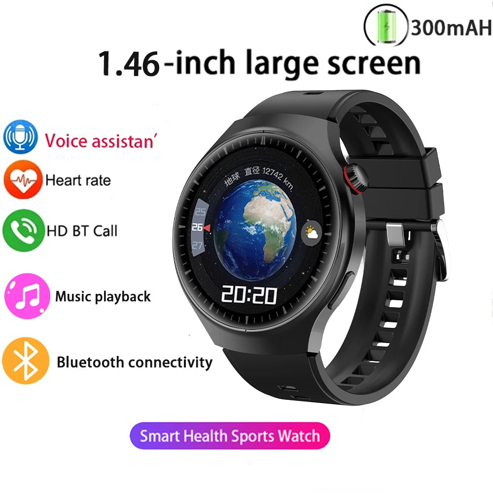2025 New Smart Watch 6 Pro AMOLED 1.46 inch NFC Heart Rate Monitoring IP68 Bluetooth call Smartwatch Suitable For Android IOS