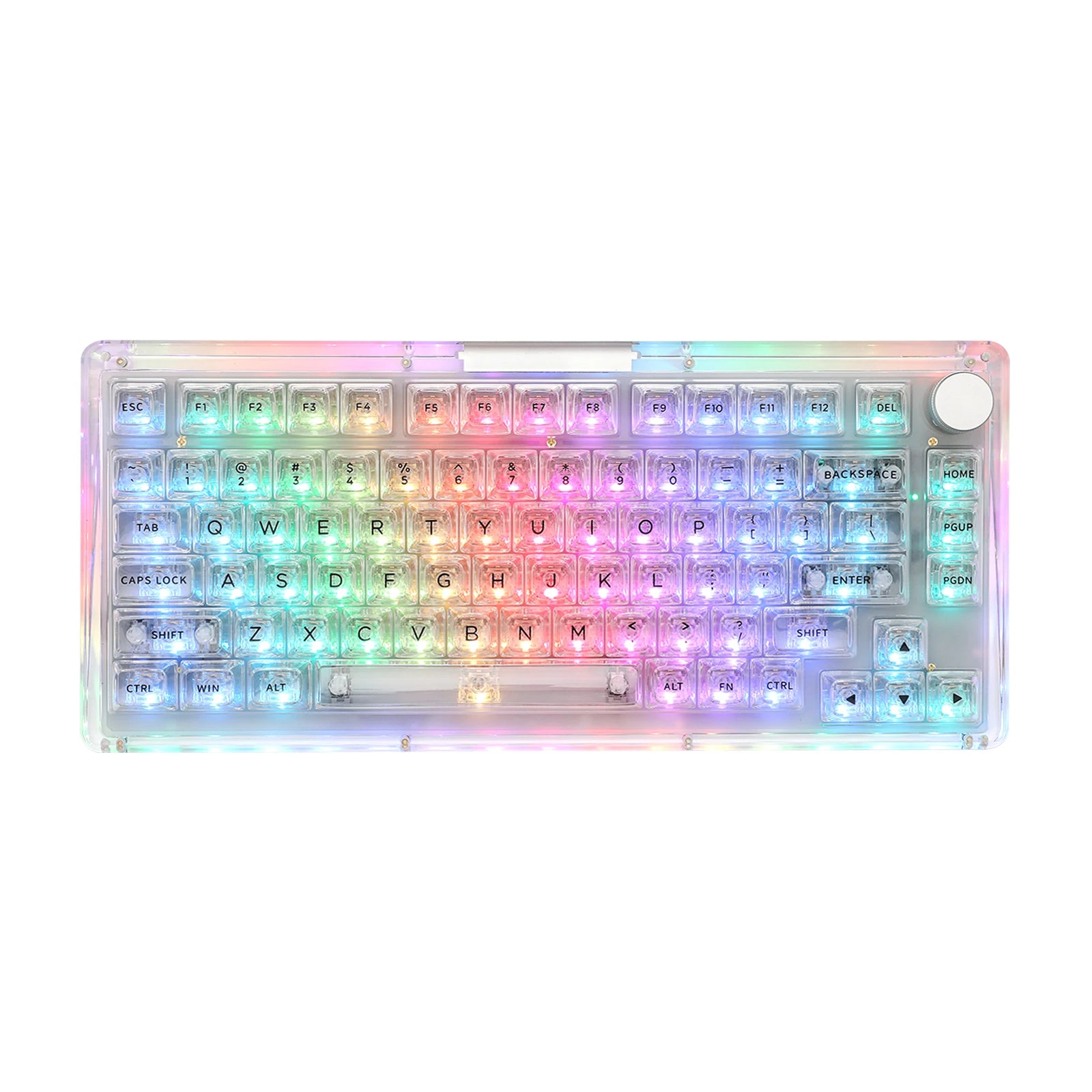 KiiBOOM Phantom 81 V3 75% Hot-swappable Acrylic Gasket Wired/Bluetooth 5.0/2.4GHz Wireless Mechanical Keyboard for Win/Mac