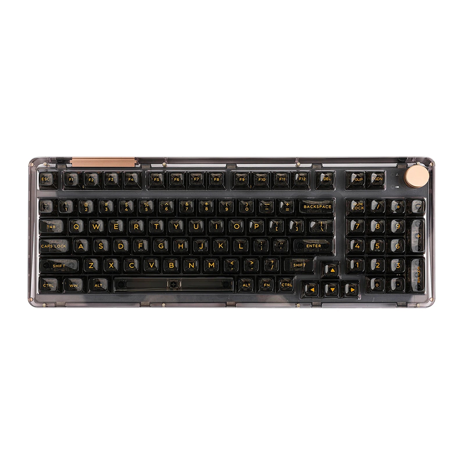 KiiBOOM Phantom 98 98-key Hot-swappable Wired/Bluetooth5.0/2.4GHz Wireless Acrylic Gasket Mechanical Keyboard