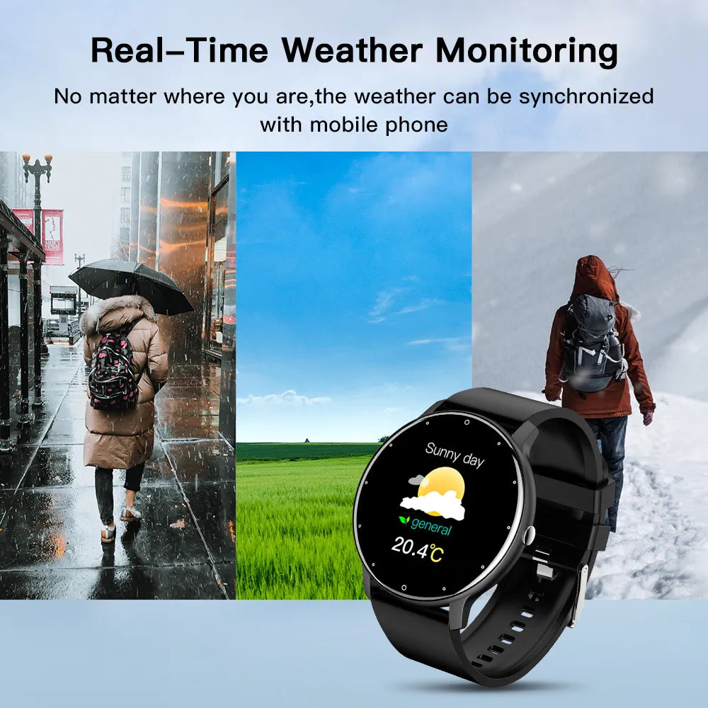 NEW ZL02 Men Smart Watch Heart Monitor Wireless Call Fitness IP68 Waterproof Sports Women Smartwatch for IOS Android Phones 2025