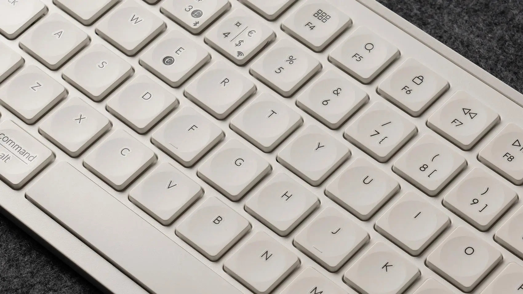 Keychron B1 Pro ISO Layout Ultra-Slim Wireless Keyboard Portable Lightweight 2.4GHz & Bluetooth Connections