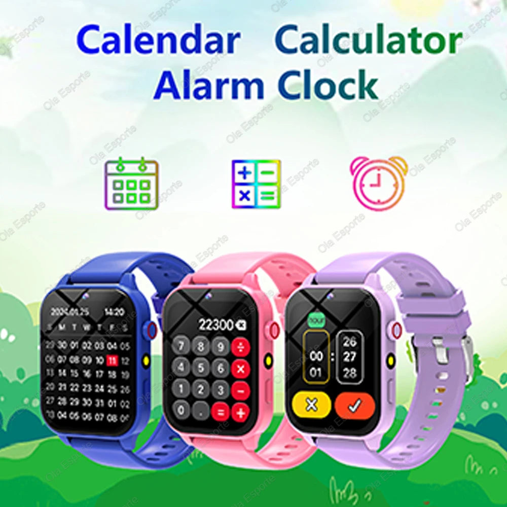 Kids Smartwatch Game Flashlight Toy Waterproof Electronics Touch Screen HD Camera Alarm Children watch Boy Girl Birthday Gift