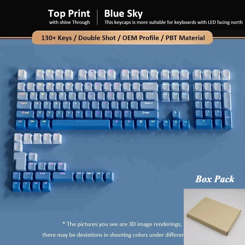 Gradient Keycaps For Cherry Mx Switch Mechanical Keyboard OEM Profile PBT Keycap Black Pink backlit RGB Gamer ISO Layout Key cap