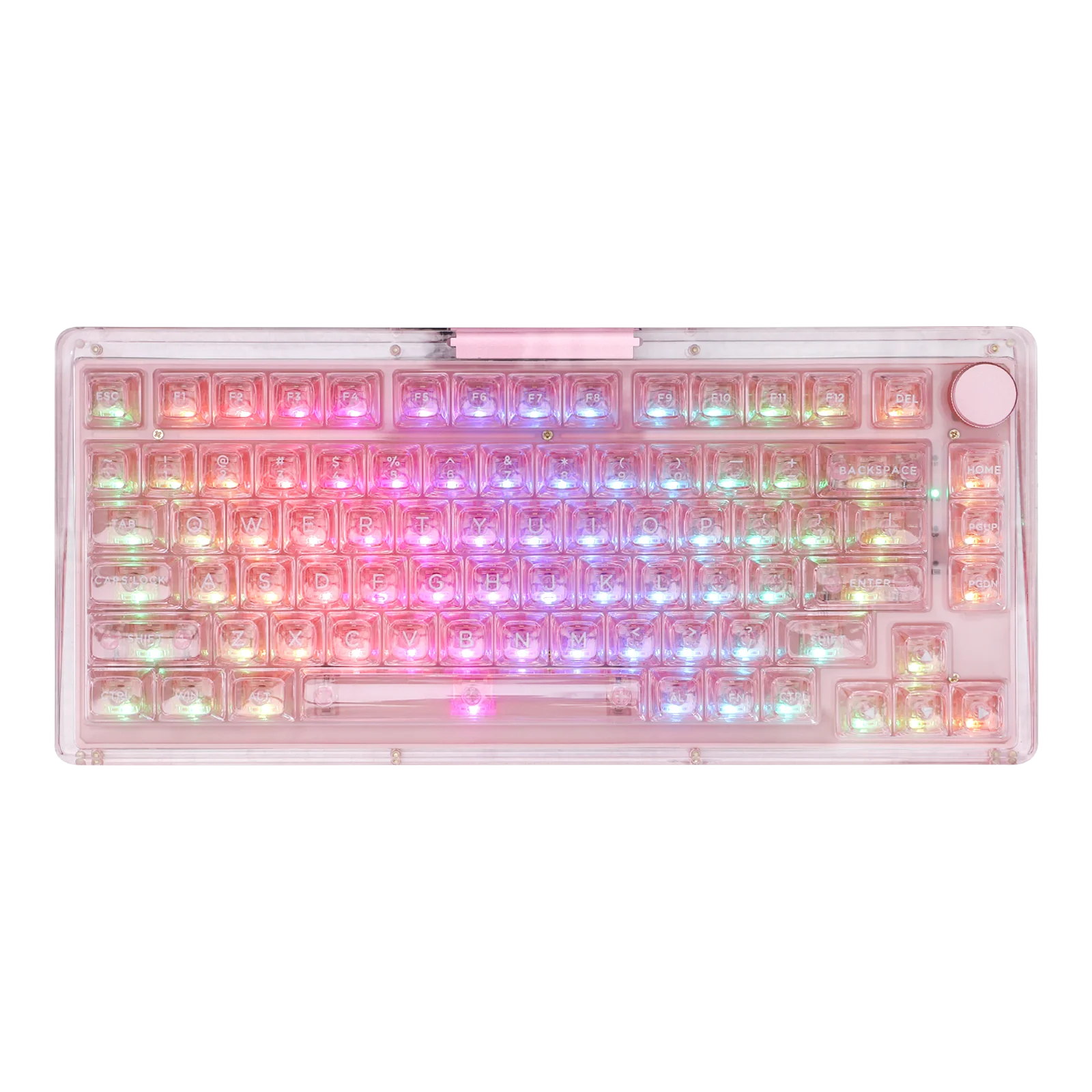 KiiBOOM Phantom 81 V3 75% Hot-swappable Acrylic Gasket Wired/Bluetooth 5.0/2.4GHz Wireless Mechanical Keyboard for Win/Mac