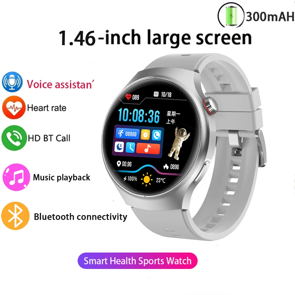2025 New Smart Watch 6 Pro AMOLED 1.46 inch NFC Heart Rate Monitoring IP68 Bluetooth call Smartwatch Suitable For Android IOS