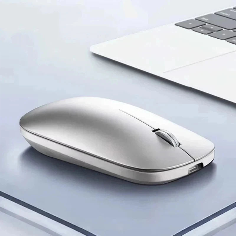 Bluetooth Wireless Mouse 2.4G Dual Mode DPI Adjustable Type-C Rechargeable Silent Ergonomic Portable Office Mouse 2026