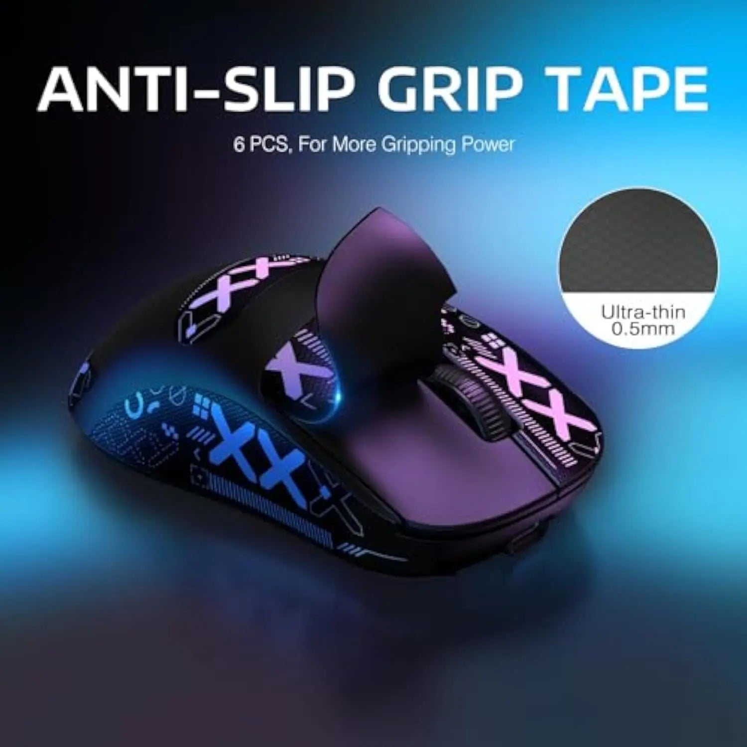 Attack Shark X3 Pro Wireless Gaming Mouse - PAW3395 26000DPI Tri-Mode (2.4G/BT/Wired) Macro Support RGB Ultra-Lightweight Design